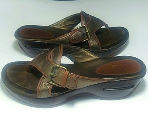 Cole Haan Brown Wedge Sandles